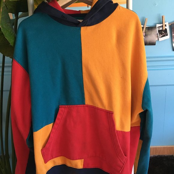 Colour Block Hoodie - Picture 1 of 3